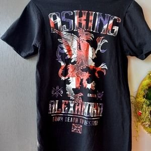 Asking Alexandria band tee Cotton